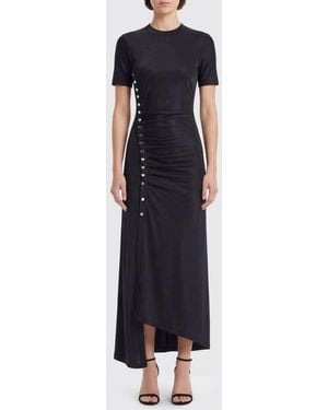 Rabanne Viscose Asymmetric Dress - Blue