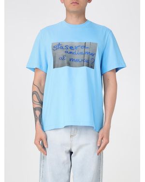 MSGM T-Shirt Herren - Blau