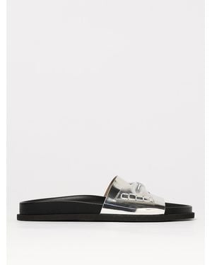 N°21 Flat Sandals - White