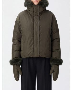 Yves Salomon Jacke Damen - Grau