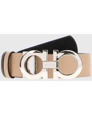 Ferragamo Gürtel Damen - Weiß