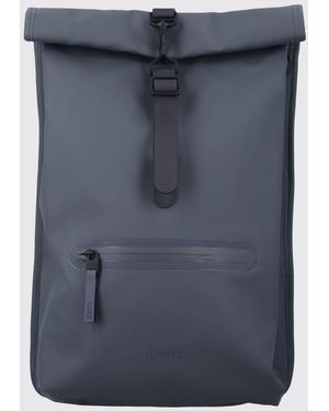 Rains Rolltop Rucksack - Blue