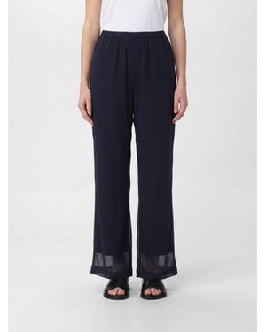 Ferragamo Jersey Straight Leg Pants - Blue