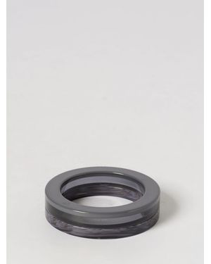 Emporio Armani Set Of 2 Marbled Resin Bracelets - Grey