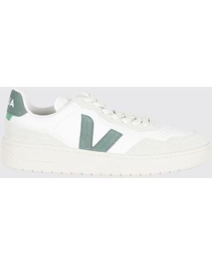 Veja V-90 O.T. Leder-Sneakers - Weiß
