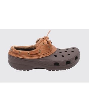 Crocs™ Classic Boat Mules - Brown