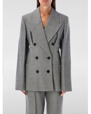 JW Anderson Blazer A Doppiopetto - Grigio
