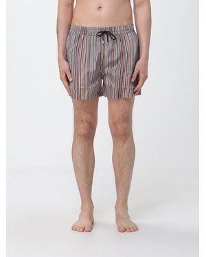 Paul Smith Striped Polyester Swimsuit - Multicolour