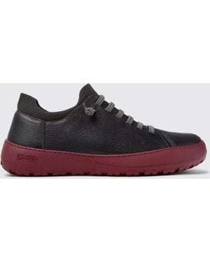 Camper Peu Serra Leather And Recycled Pet Slip-On Sneakers With Vibram Sole - White