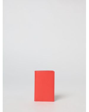Comme des Garçons Leather Wallet - Red
