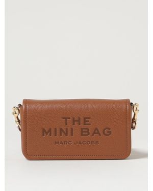 Marc Jacobs The Mini Bag Leather Shoulder Bags - Brown