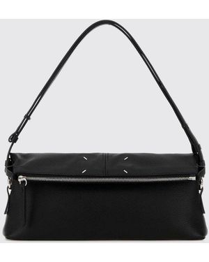 Maison Margiela 5Ac Soft Grained Calfskin Shoulder Bag - Black