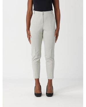 Pinko Bello Stretch Viscose Blend Pants - Grey