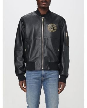 Versace Jeans Couture Leather Jacket - Black