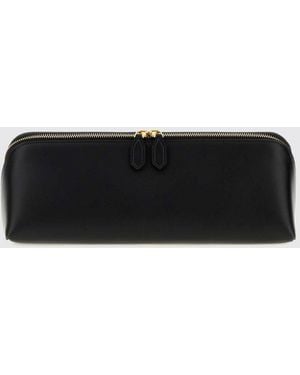 Alaïa Clutch Delta - Bianco