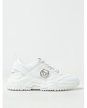 Philipp Plein Logo-plaque sneakers - Bianco