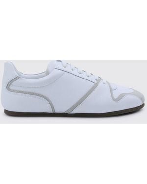 Moschino Leather Trainers - White