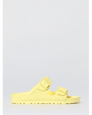 Birkenstock Flat Sandals - Yellow