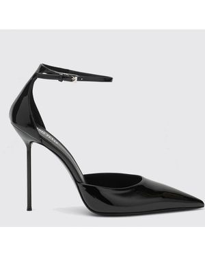 Paris Texas Lidia Patent Leather Court Shoes - White