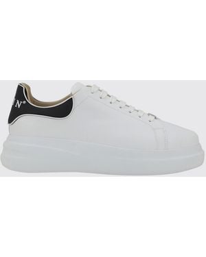 Philipp Plein Leather Trainers - White