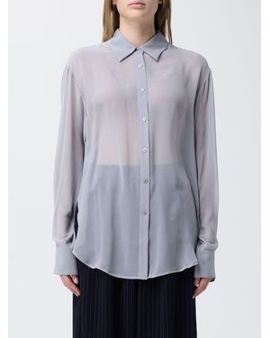 Frankie Shop Organza Casual Shirt - Grey