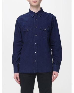 Tom Ford Cotton Denim Shirt - Blue