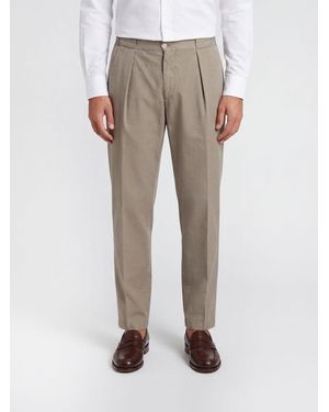Briglia 1949 Portobello Poplin Trousers - Grey