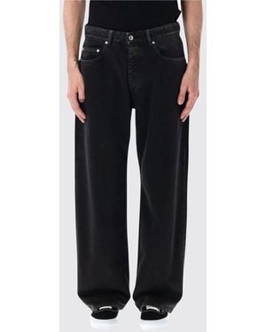 ICON DENIM Jeans Ampi - Nero