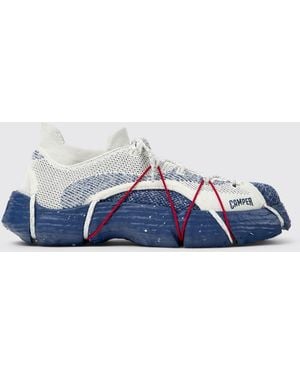 Camper Roku Recycled Polyester Knit Trainers - Blue
