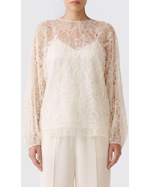 Fabiana Filippi Lace Blouse - Natural