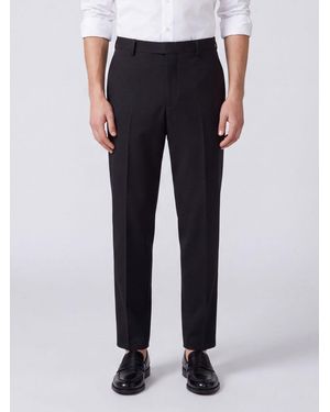 Jil Sander Slim Fit Tailored Wool And Mohair Pants - Blue