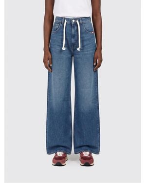 AMISH Danielle Drawstring Jeans - Blue