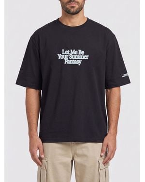 Carne Bollente Printed Organic Cotton T-Shirt - Black