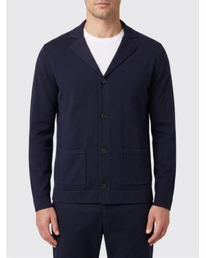 Ballantyne Cotton Cardigan - Blue