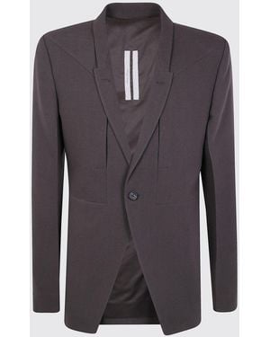 Rick Owens Giacca Uomo - Blu