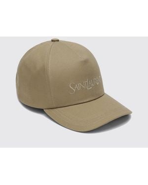 Saint Laurent Cappello Da Baseball - Neutro