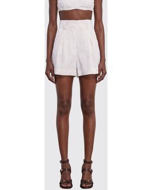 Patrizia Pepe Pantalones Cortos Mujer - Blanco