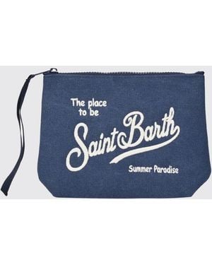 MC2 Saint Barth Pochette Aline - Blu