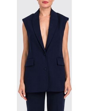Twinset Viscose Blend Vest - Blue