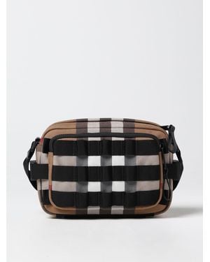 Burberry Borsa A Tracolla Uomo - Nero