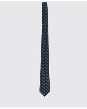 Gucci Gg Silk Tie - White