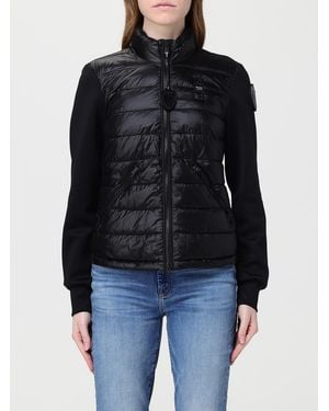 Blauer Padded Down Jacket With Zip - Blue