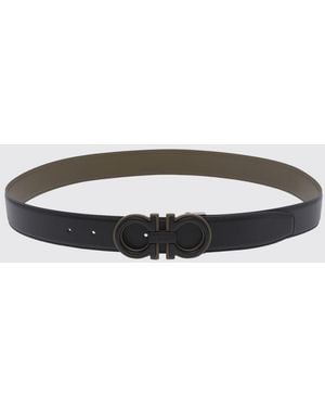 Ferragamo Gürtel Herren - Weiß