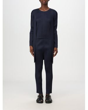 Pleats Please Issey Miyake Cardigan - Blue