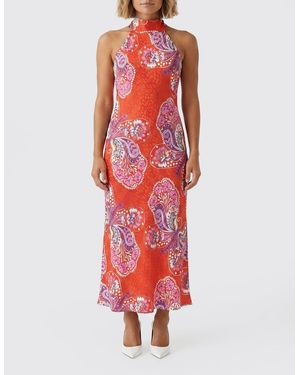 RIXO London Kleid Damen - Rot