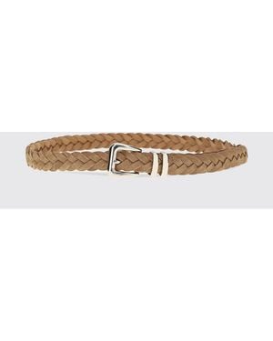 Brunello Cucinelli Gürtel Herren - Weiß