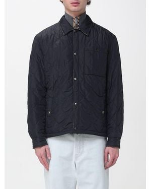 Burberry Reversible Check Quilted Jacket - Blue
