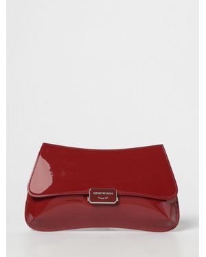 Emporio Armani Shoulder Bag - Red
