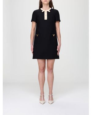 Valentino Vlogo Dress - Black