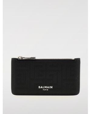 Balmain Wallet - Black